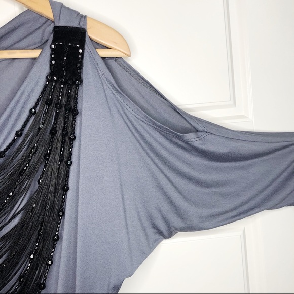 Morgan De Toi Women Cold Shoulder Details Dress - Picture 5 of 8